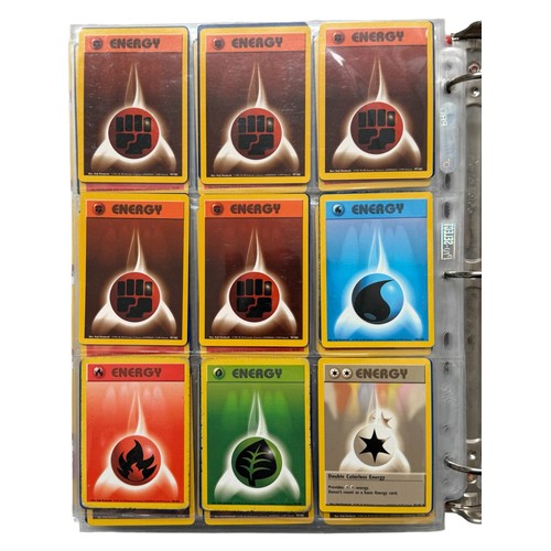 680 - ALBUM OF TCG POKEMON TRADE CARDS, 392 CARDS STORED IN AN ORIGINAL BINDER, SOME CARDS HAVE DUPLICATIO... 