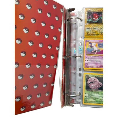 680 - ALBUM OF TCG POKEMON TRADE CARDS, 392 CARDS STORED IN AN ORIGINAL BINDER, SOME CARDS HAVE DUPLICATIO... 