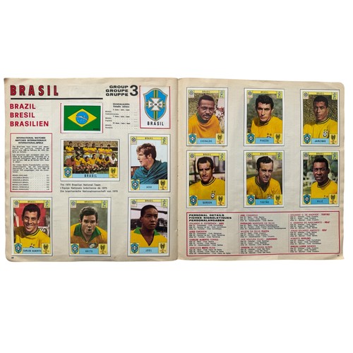 227 - 1970 MEXICO WORLD CUP PANINI STICKER ALBUM, A STUNNING EXAMPLE OF THE INAUGRAL WORLD CUP PANINI ALBU... 