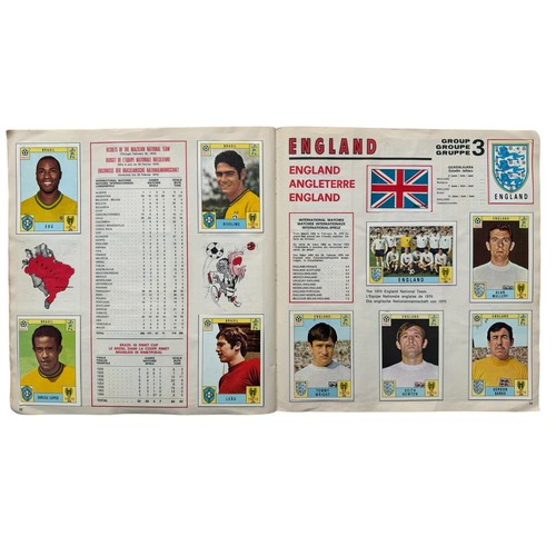 227 - 1970 MEXICO WORLD CUP PANINI STICKER ALBUM, A STUNNING EXAMPLE OF THE INAUGRAL WORLD CUP PANINI ALBU... 