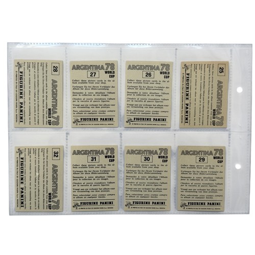 229 - 1978 ARGENTINA WORLD CUP PANINI STICKER FULL SET, COMPLETE SET OF 400 STICKERS, ALL APPEAR TO BE IN ... 