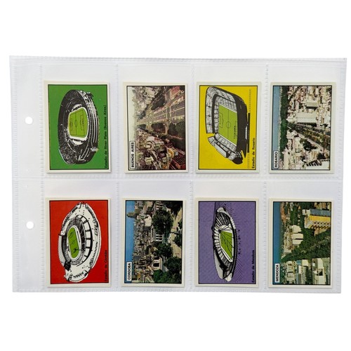 229 - 1978 ARGENTINA WORLD CUP PANINI STICKER FULL SET, COMPLETE SET OF 400 STICKERS, ALL APPEAR TO BE IN ... 