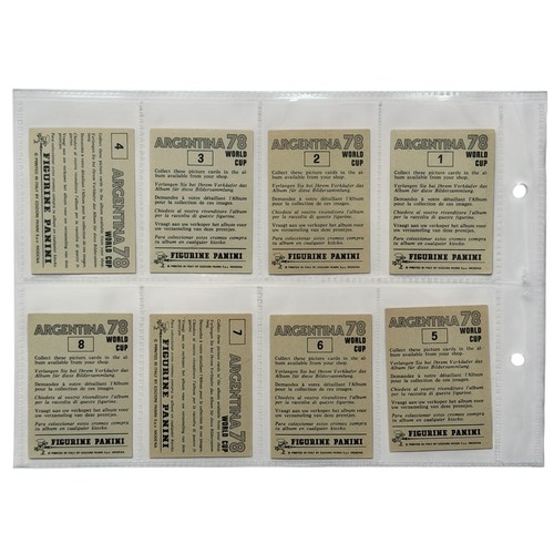 229 - 1978 ARGENTINA WORLD CUP PANINI STICKER FULL SET, COMPLETE SET OF 400 STICKERS, ALL APPEAR TO BE IN ... 