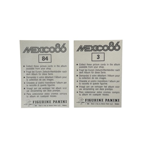 231 - 1986 MEXICO WORLD CUP PANINI STICKER FULL SET, COMPLETE SET OF 427 STICKERS, ALL APPEAR TO BE IN GOO... 