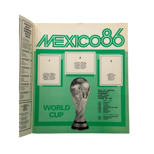 231 - 1986 MEXICO WORLD CUP PANINI STICKER FULL SET, COMPLETE SET OF 427 STICKERS, ALL APPEAR TO BE IN GOO... 