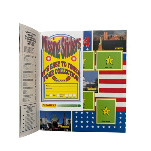 234 - 1994 USA WORLD CUP PANINI STICKER FULL SET, COMPLETE SET OF 1-416, ITEMS APPEAR DEADSTOCK, WITH AN E... 