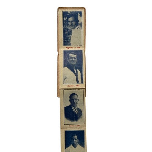 124 - 1930 WORLD CUP URUGUAY 'CASA X' CIGARETTE CARD BOOKLET, HIGHLY SCARCE MINIATURE BOOKLET FILLED WITH ... 