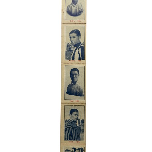 124 - 1930 WORLD CUP URUGUAY 'CASA X' CIGARETTE CARD BOOKLET, HIGHLY SCARCE MINIATURE BOOKLET FILLED WITH ... 