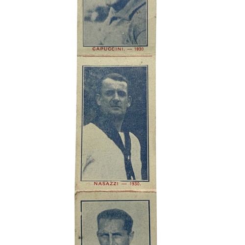 125 - 1930 WORLD CUP URUGUAY 'PEDRO HIRIART' CIGARETTE CARD BOOKLET, HIGHLY SCARCE MINIATURE BOOKLET FILLE... 