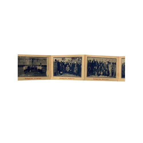 126 - 1930 WORLD CUP URUGUAY 'GOOD STYLE' CIGARETTE CARD BOOKLET, MINIATURE BOOKLET FILLED WITH 13 UNCUT C... 