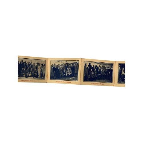 126 - 1930 WORLD CUP URUGUAY 'GOOD STYLE' CIGARETTE CARD BOOKLET, MINIATURE BOOKLET FILLED WITH 13 UNCUT C... 