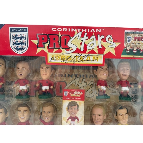 44 - 1966 MARTIN PETERS SIGNED WORLD CUP WINNERS CORINTHIAN PROSTARS BOX, ITEM IS FULLY INTACT, WITH MART... 