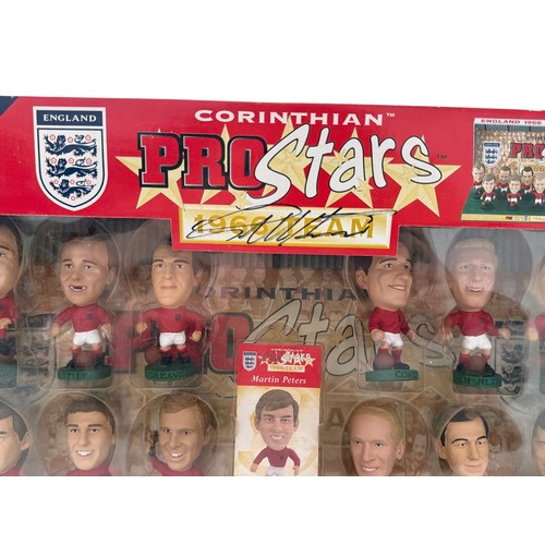 44 - 1966 MARTIN PETERS SIGNED WORLD CUP WINNERS CORINTHIAN PROSTARS BOX, ITEM IS FULLY INTACT, WITH MART... 