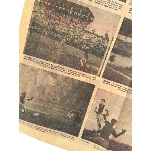 3 - 1966 WORLD CUP WINNERS AUTOGRAPHED NEWSPAPER, LIVERPOOL ECHO DATED 31/12/1966, A STUNNING EXAMPLE WI... 