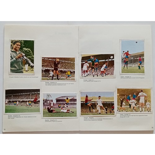 82 - 1966 WORLD CUP 'KUNOLD' AUTOGRAPHED TRADE CARD ALBUM, OVER 50 AUTOGRAPHS ON ORIGINAL 1966 TRADE CARD... 