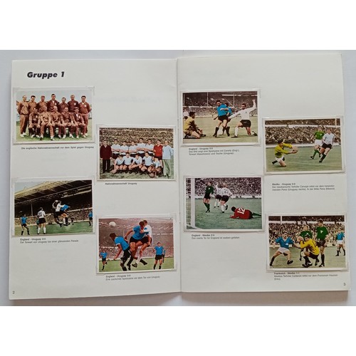 82 - 1966 WORLD CUP 'KUNOLD' AUTOGRAPHED TRADE CARD ALBUM, OVER 50 AUTOGRAPHS ON ORIGINAL 1966 TRADE CARD... 