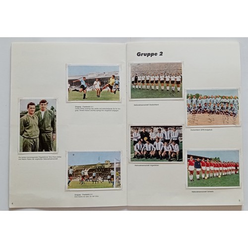 82 - 1966 WORLD CUP 'KUNOLD' AUTOGRAPHED TRADE CARD ALBUM, OVER 50 AUTOGRAPHS ON ORIGINAL 1966 TRADE CARD... 