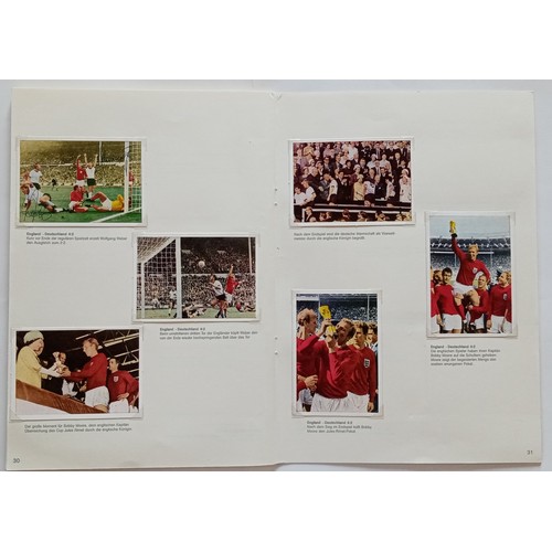 82 - 1966 WORLD CUP 'KUNOLD' AUTOGRAPHED TRADE CARD ALBUM, OVER 50 AUTOGRAPHS ON ORIGINAL 1966 TRADE CARD... 