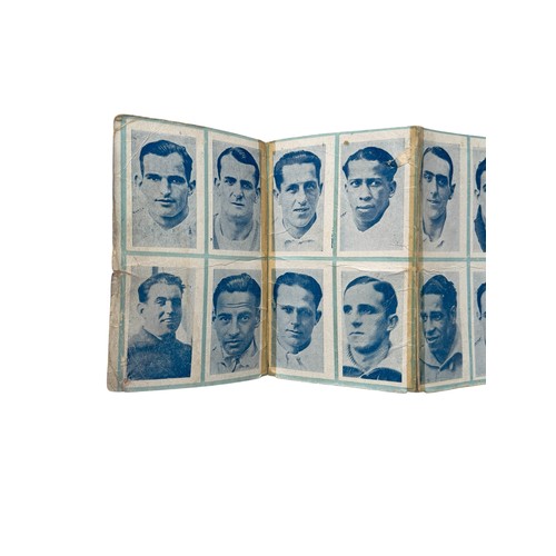 127 - 1930 WORLD CUP URUGUAY ALBUM, RARE URUGUAYAN ALBUM, COMPLETE WITH 22 PRINTED PLAYER PORTRAITS (BELIE... 