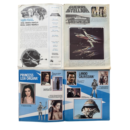 5001 - COLLECTION OF STAR WARS PANINI STICKER ALBUMS, RETURN OF THE JEDI (COMPLETE WITH ALL STICKERS, NO WR... 