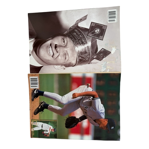 5011 - COLLECTION OF BECKETT BASEBALL/ FOOTBALL CARD MONTHLY MAGAZINES, 1990s, 22 TOTAL, INCLUDES MICKEY MA... 