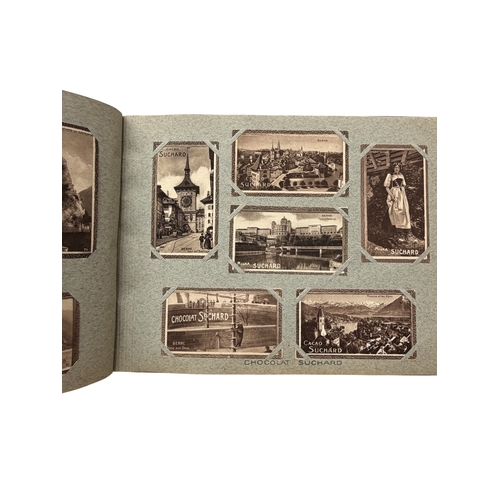 5031 - SUCHARD CHOCOLAT TRADE CARD ALBUM, COMPLETE WITH ALL CARDS, IN GOOD CONDITON.