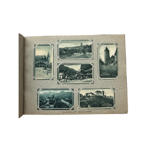 5031 - SUCHARD CHOCOLAT TRADE CARD ALBUM, COMPLETE WITH ALL CARDS, IN GOOD CONDITON.