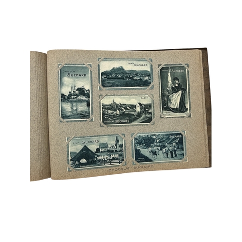 5031 - SUCHARD CHOCOLAT TRADE CARD ALBUM, COMPLETE WITH ALL CARDS, IN GOOD CONDITON.