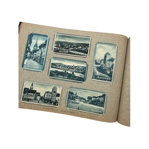 5031 - SUCHARD CHOCOLAT TRADE CARD ALBUM, COMPLETE WITH ALL CARDS, IN GOOD CONDITON.