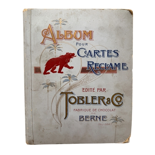 5032 - TOBLER & CO CHOCOLAT TRADE CARD ALBUM, COMPLETE WITH ALL CARDS.