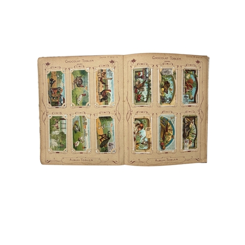 5032 - TOBLER & CO CHOCOLAT TRADE CARD ALBUM, COMPLETE WITH ALL CARDS.