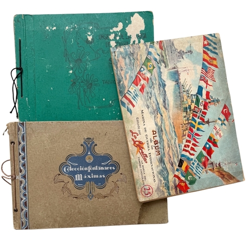 5034 - COLLECTION OF VINTAGE STICKER & TRADE CARD ALBUMS, COLECCION FONTANARES MAXIMAS (COMPLETE), ALBUM DE... 