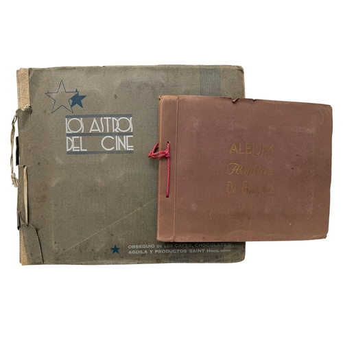 5037 - COLLECTION OF VINTAGE STICKER & TRADE CARD ALBUMS, FILM/ CINEMA STARS, ALBUM FIMSTAR DE BEUKELAER (C... 