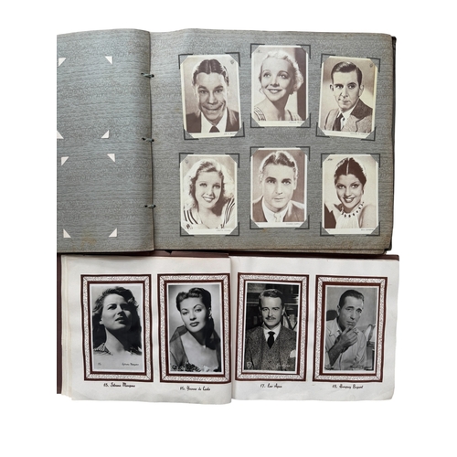 5037 - COLLECTION OF VINTAGE STICKER & TRADE CARD ALBUMS, FILM/ CINEMA STARS, ALBUM FIMSTAR DE BEUKELAER (C... 