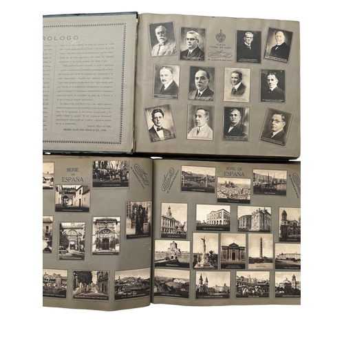 5044 - COLLECTION OF CUBAN CIGARETTE CARD ALBUMS, CUBA EN 1925 SUSINI GREEN ALBUM (COMPLETE), ESPANAN AMERI... 