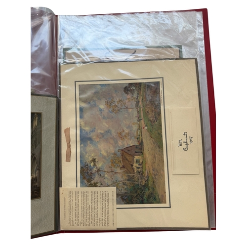 5050 - COLLECTION OF VINTAGE CALENDARS, 14 EXAMPLES, 1940/50s, SEE PHOTOS/