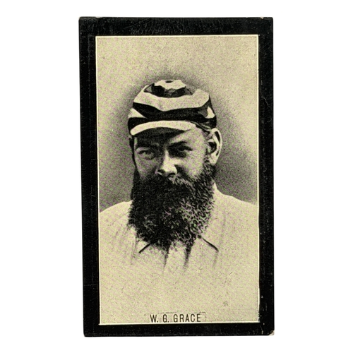 F&J. SMITH'S CRICKET CIGARETTE CARD, W.G. GRACE, RED BACK.