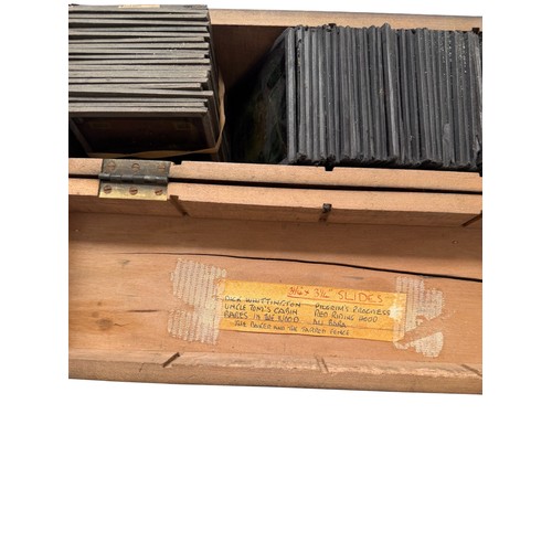 5056 - COLLECTION OF VINTAGE GLASS NEGATIVES, DICK WHITTINGTON, PILGRIMS PROGRESS, RED RIDING HOOD, UNCLE T... 