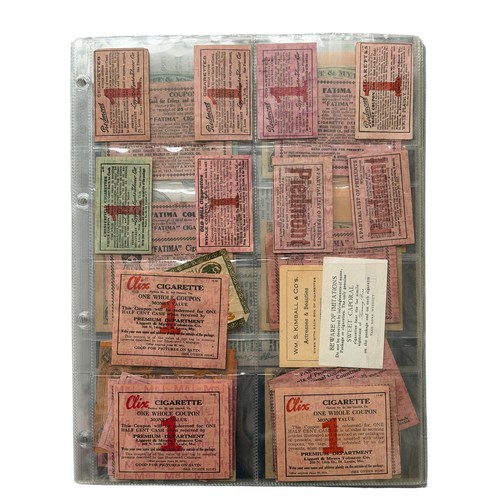 5057 - COLLECTION OF AMERICAN TOBACCO INSERTS, 100+, TO INCLUDE SWEET CAPORAL, KIMBALL, KINNEY, PIEDMONT.