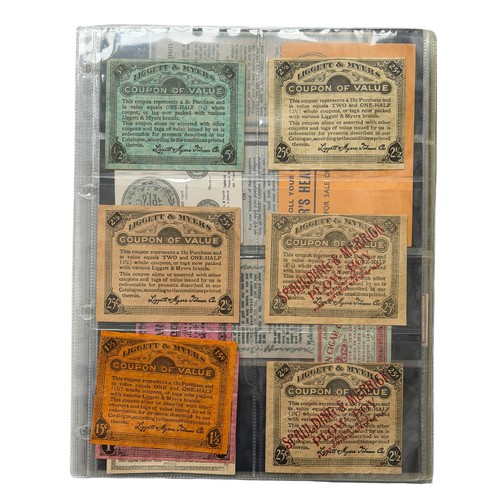 5057 - COLLECTION OF AMERICAN TOBACCO INSERTS, 100+, TO INCLUDE SWEET CAPORAL, KIMBALL, KINNEY, PIEDMONT.