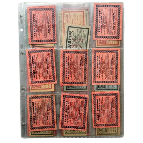5058 - COLLECTION OF AMERICAN TOBACCO INSERTS, 100+, TO INCLUDE BAGPIPE, NEBOK, SATIN.