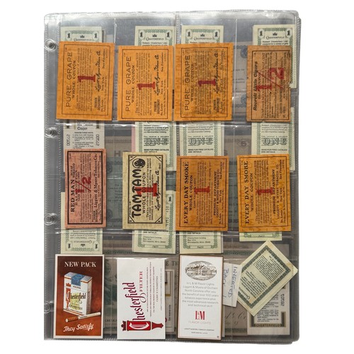 5058 - COLLECTION OF AMERICAN TOBACCO INSERTS, 100+, TO INCLUDE BAGPIPE, NEBOK, SATIN.