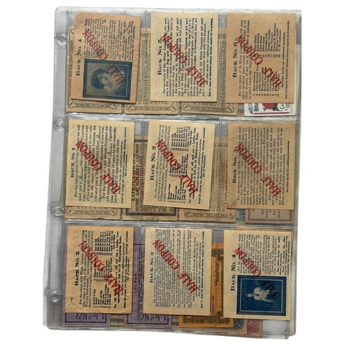 5058 - COLLECTION OF AMERICAN TOBACCO INSERTS, 100+, TO INCLUDE BAGPIPE, NEBOK, SATIN.