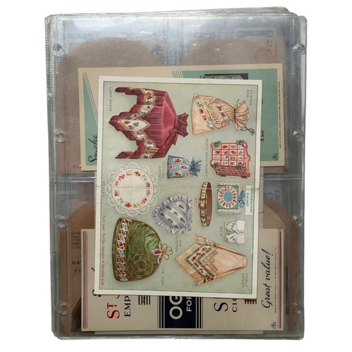 5059 - COLLECTION OF TOBACCO/ CIGARETTE INSERTS, 180+, MOSTLY BRITISH, OGDENS, DUKES, PLAYERS, ETC.