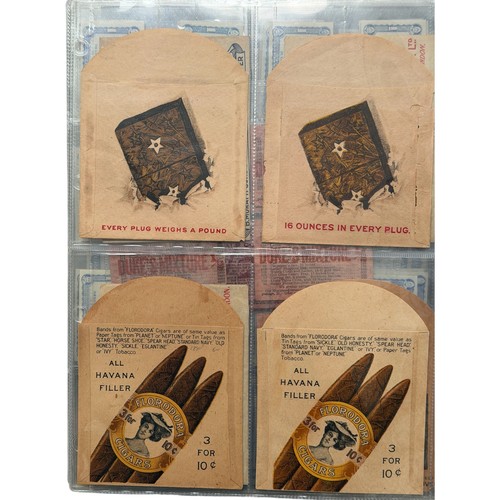 5059 - COLLECTION OF TOBACCO/ CIGARETTE INSERTS, 180+, MOSTLY BRITISH, OGDENS, DUKES, PLAYERS, ETC.