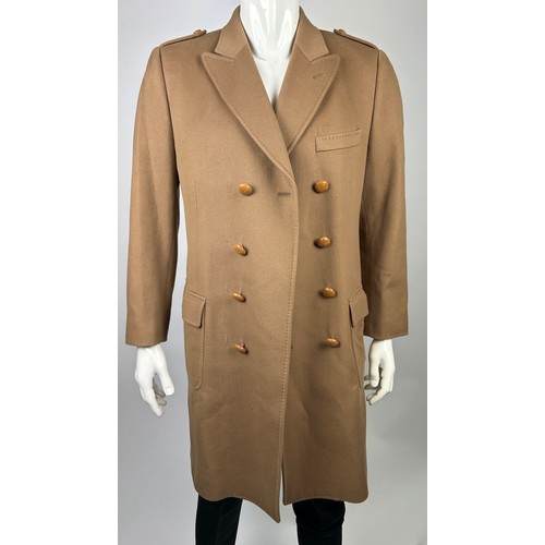 27 - THE CAMEL COAT BY DOLCE AND GABANNA WORN BY DERREN BROWN FOR 