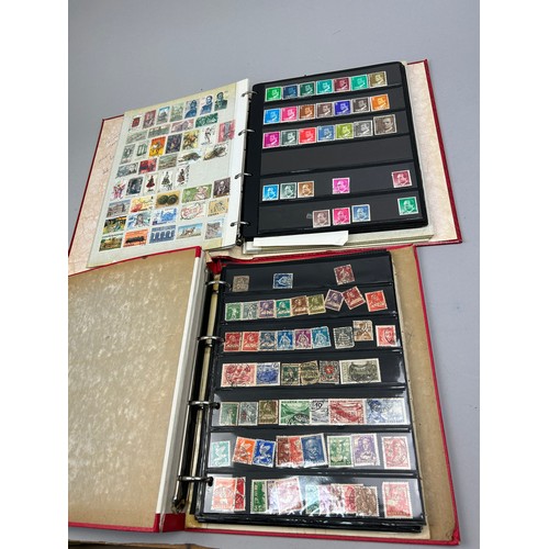 161 - A COLLECTION OF 7 STAMP ALBUMS, to include material from St Kitts, Leeward Islands, Nevis, British H... 