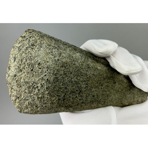 39 - A NEOLITHIC AXE HEAD FROM SUFFOLK 

15cm x 7cm