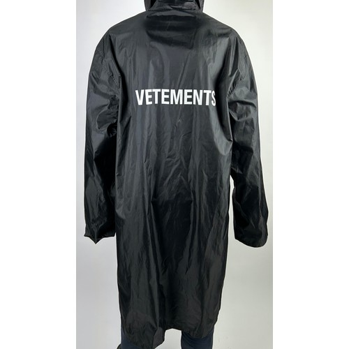 Vetements on sale rain jacket