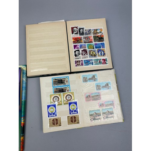 201 - A COLLECTION OF STAMPS AND ALBUMS, to include an interesting CCCP Russian collection (Qty)